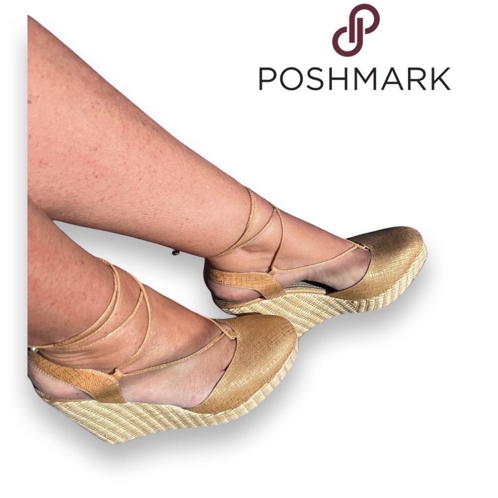 Wedge summer shoes